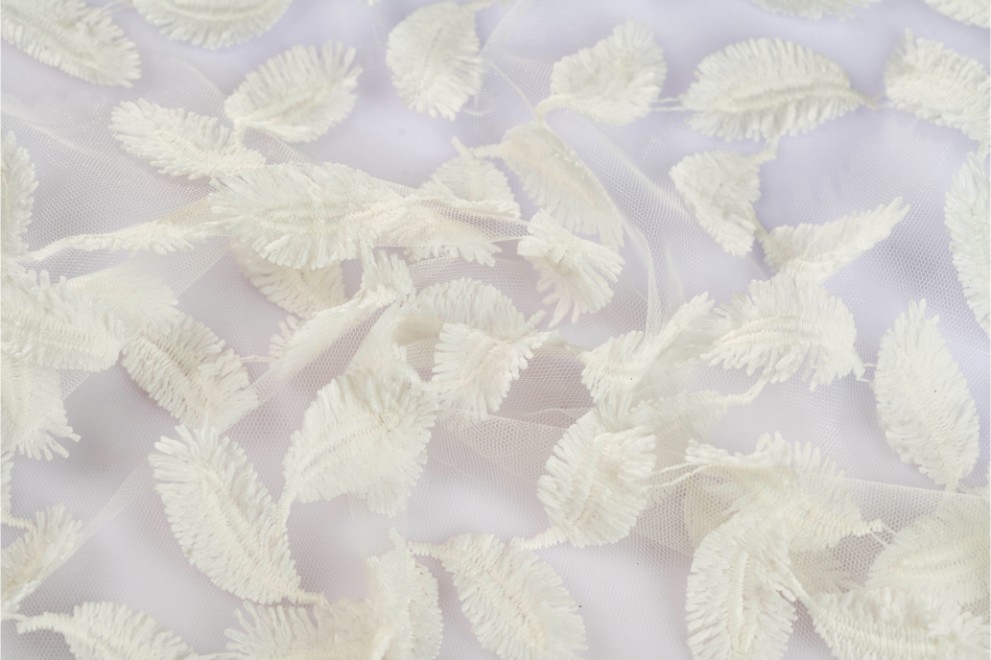 Leaf Tulle Broidery